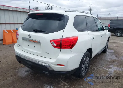 2018 Nissan Pathfinder S из США, поврежденный, VIN 5N1DR2MM6JC647790